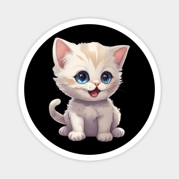 Baby Cat Magnet by animegirlnft